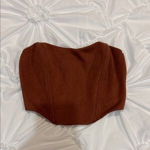 Windsor Rust Crop Top